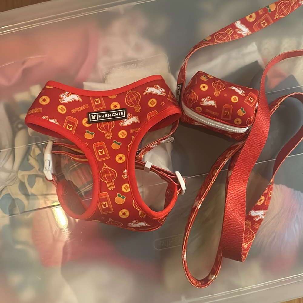 Frenchie bulldog harness
